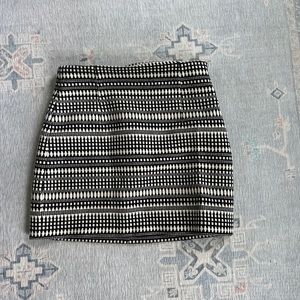 Zara Textured Mini Skirt